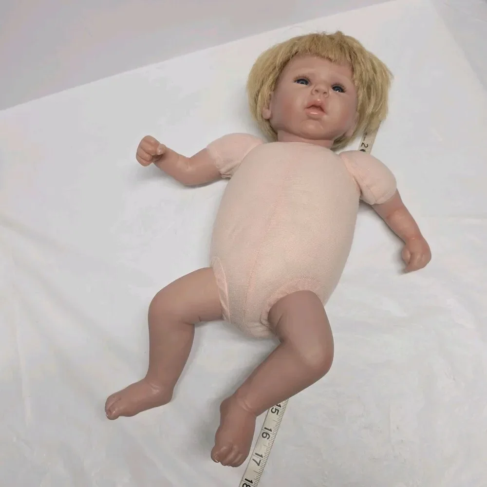 Paradise Galleries Realistic Lifelike Baby Doll Happy Teddy Reborn Soft Vynil